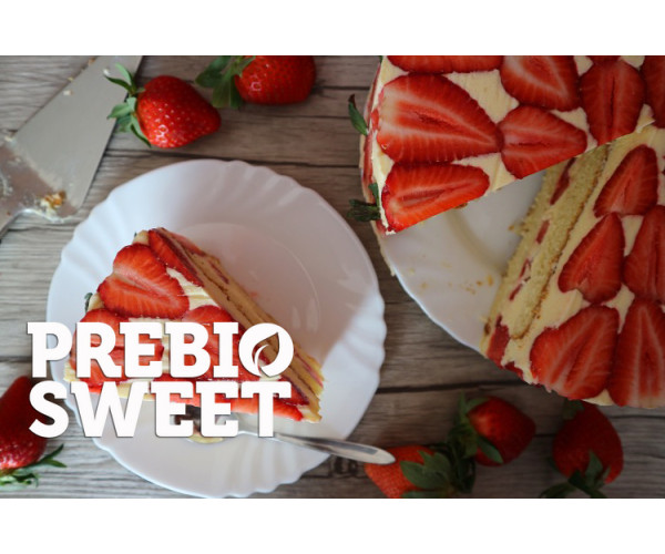 Полуничний торт 