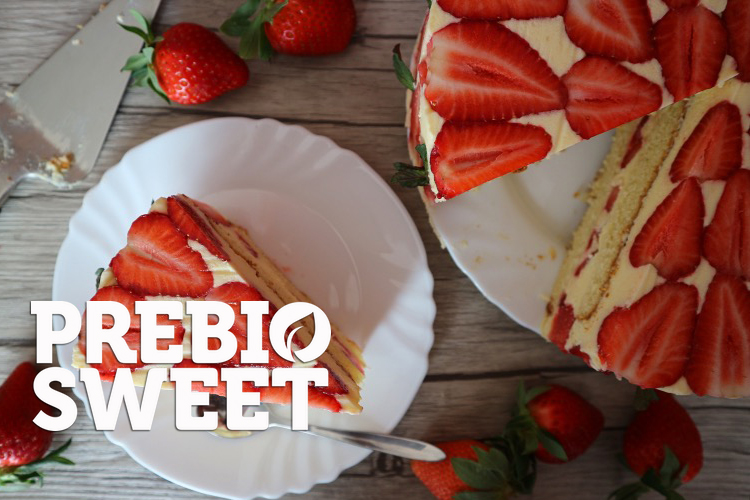 Полуничний торт 