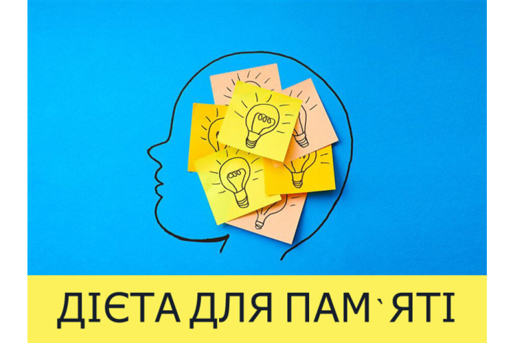 ДІЄТА ДЛЯ РОБОТИ МОЗКУ: ЯК ЗАХИСТИТИ ПАМ'ЯТЬ