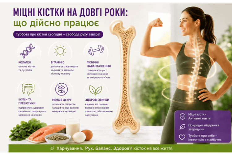 Міцні кістки на довгі роки: що дійсно працює