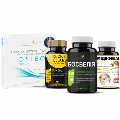 Унікальний набір для здоров'я суглобів