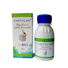 Лактусан 100 г, сироп при закрепах 