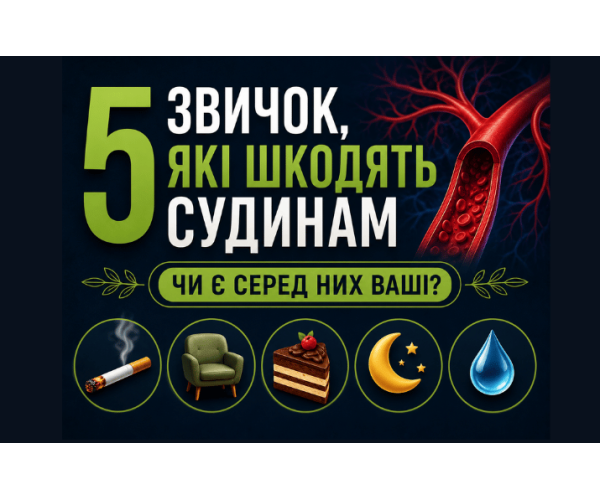 5 звичок, які непомітно шкодять нашим судинам