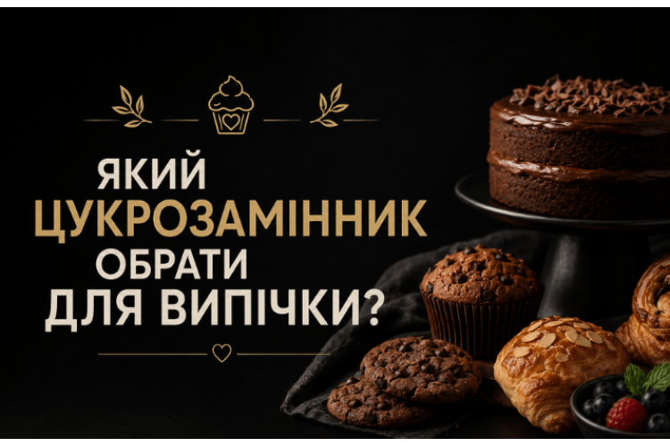 Який цукрозамінник обрати для випічки?